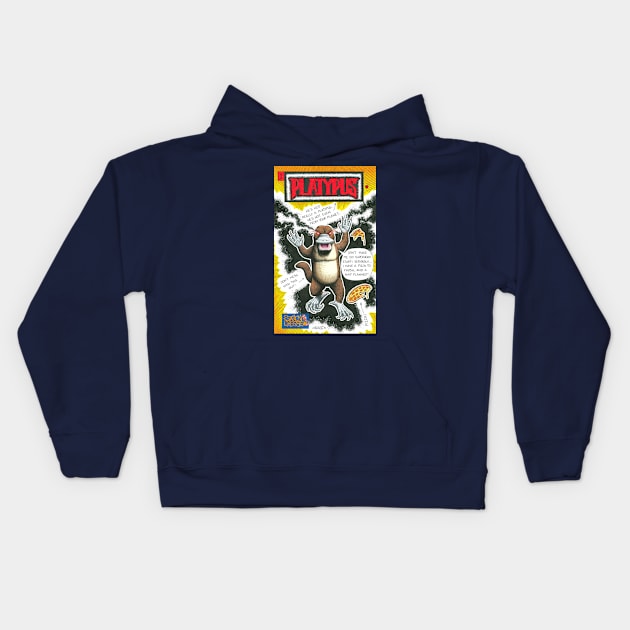 Platypus comic cover #1 Kids Hoodie by Stolencheese